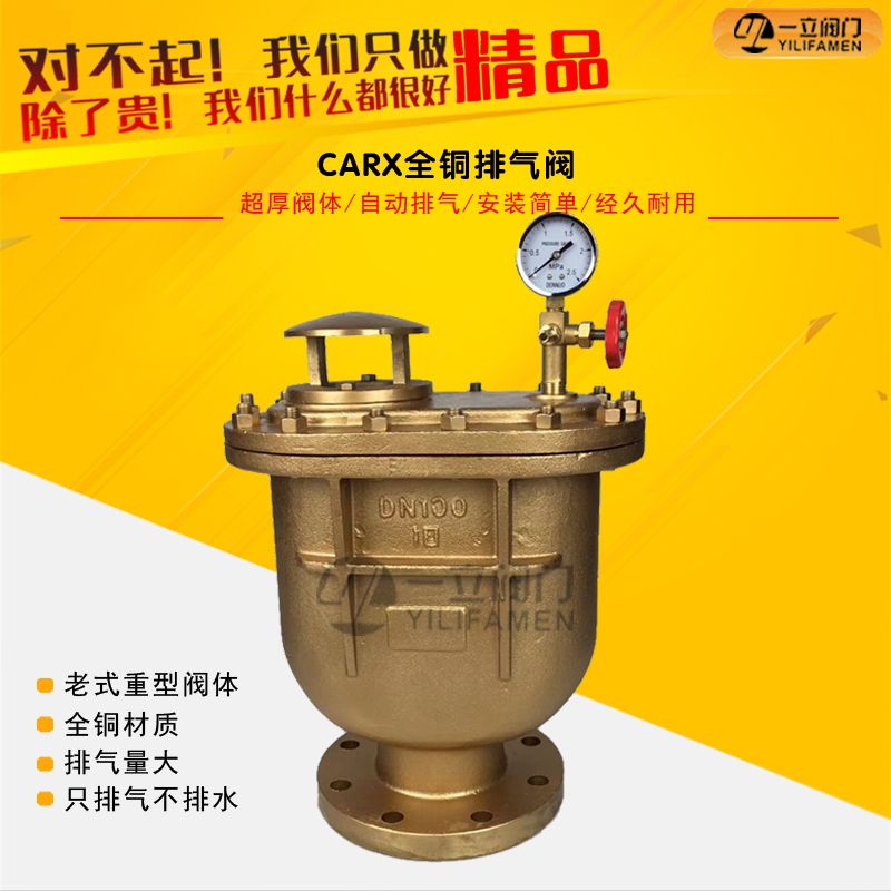 CARX青铜/黄铜复合式排气阀